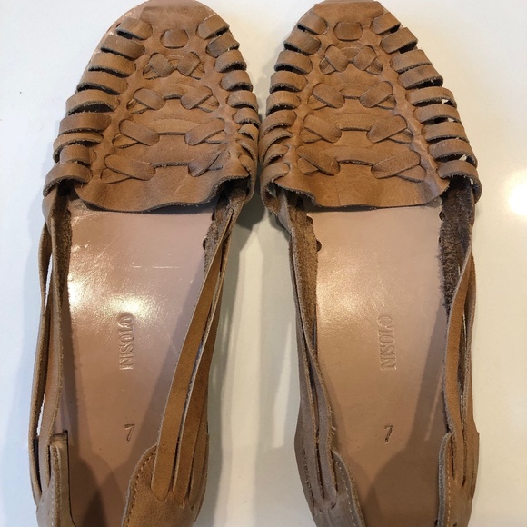 Nisolo Shoes - Nisolo Huaraches almond S 7
